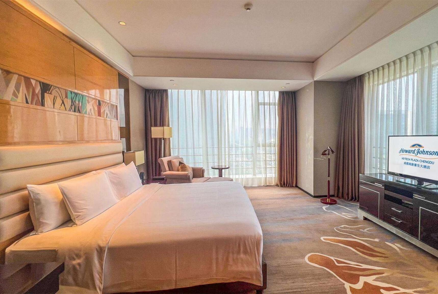 Howard Johnson Hi - Tech Plaza Chengdu Eksteriør bilde